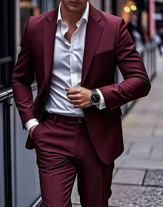 Abito elegante completo uomo