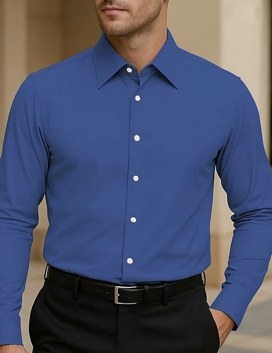 Camicia elegante uomo 100% cotone