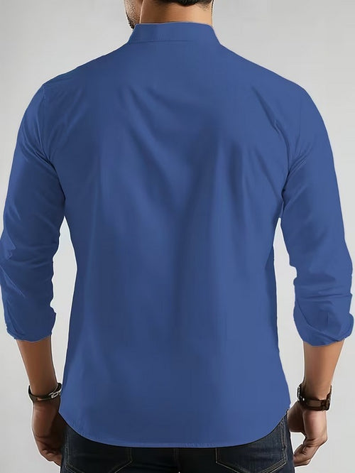 Camicia elegante uomo 100% cotone