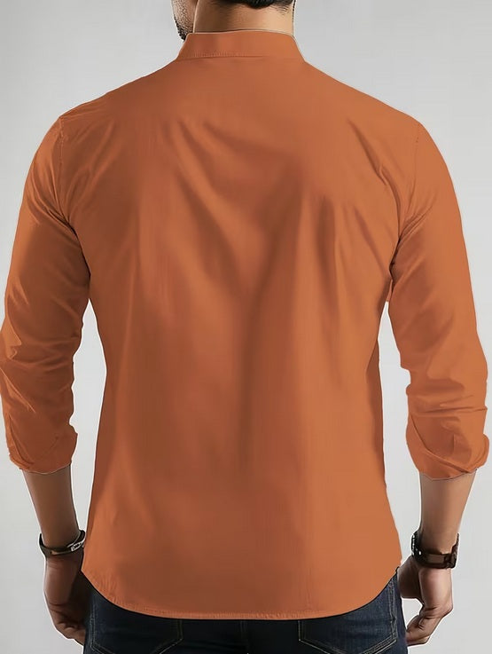 Camicia elegante uomo 100% cotone