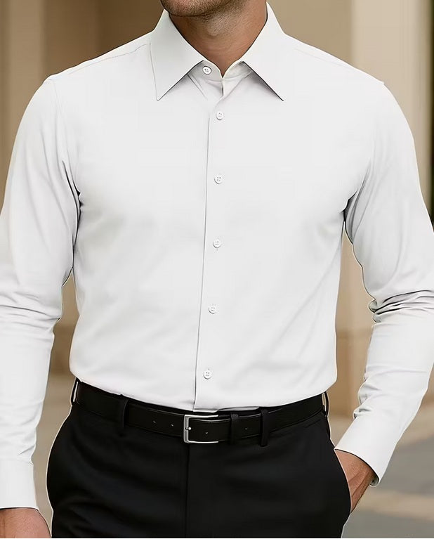 Camicia elegante uomo 100% cotone