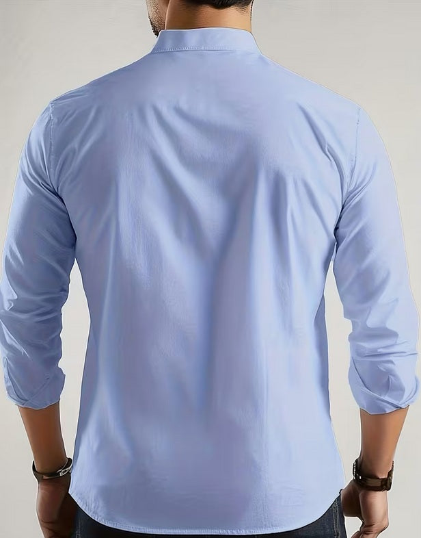 Camicia elegante uomo 100% cotone